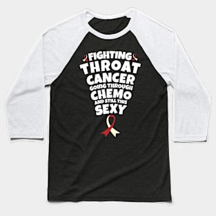 Fighting Throat Cancer Going Through Chemo and Still This Sexy Baseball T-Shirt